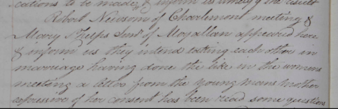 MARY PHELPS:ROBERT NESOM MARRIAGE 1799.png
